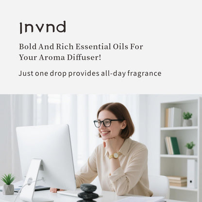 Invnd Biluochun Longjing Green Tea Aroma Oils for Diffusers | Hotel Collection Fragrance