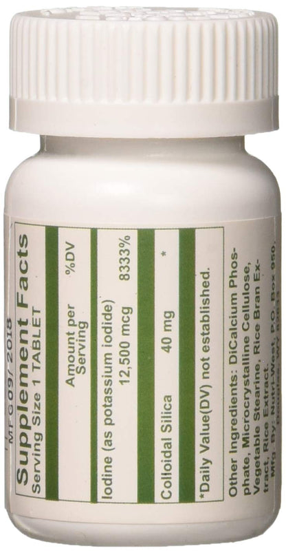 Iodine Rescue 90 Tablets by Nutri West Nutri-West | Nutri-West Official