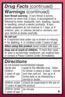 IOLITE Oral Topical Gel with Xylitol & Vitamin E – Gluten Free (1 oz) – Canker Sores & Dental Pain Relief