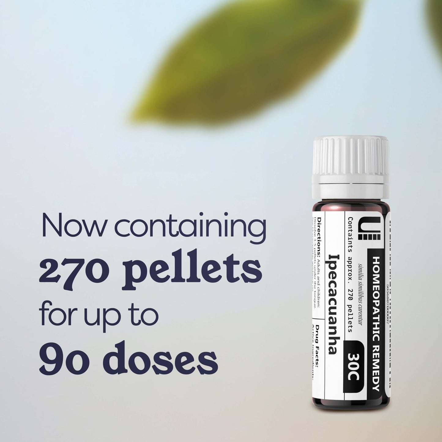 Ipecacuanha 30C Homeopathic Remedy – 270 Pellets | Urenus