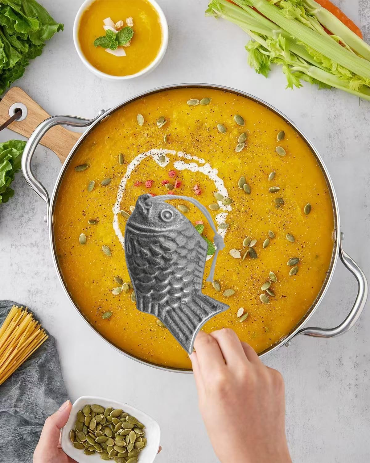 Iron Fish Cooking Tool — Natural Iron Supplement for Vegans, Athletes, Pregnant Women