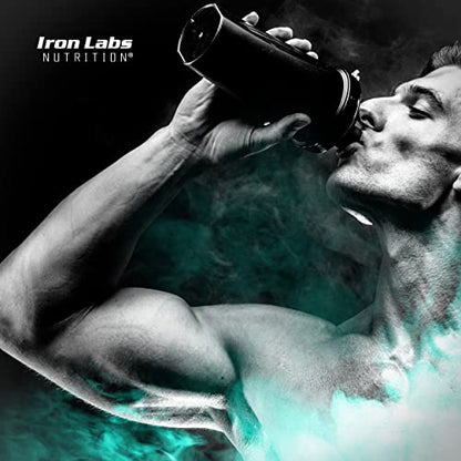 Iron Labs ZM6 - 3 Month Zinc Magnesium Aspartate Supplement | 180 Veggie Capsules