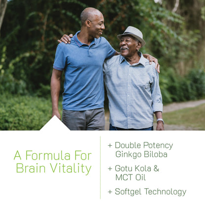 Irwin Naturals Ginkgo Biloba – Double-Potency 60 Liquid Soft-Gels (2 Pack) for Brain, Focus & Circulation