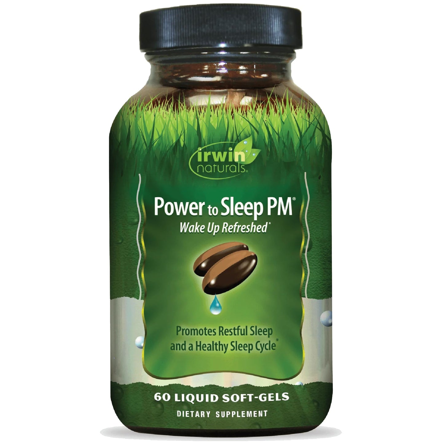 Irwin Naturals Power to Sleep PM - 60 Liquid Soft-Gels | Sleep Support