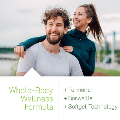Irwin Naturals Whole Body Turmeric + Curcumin C3 Complex – 60 Liquid Soft-Gels (Pack of 2)