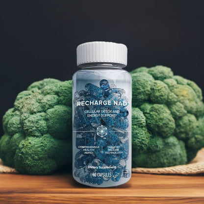 Isagenix Recharge NAD - Cellular Detox, Healthy Aging & Energy Support (60 Ct)