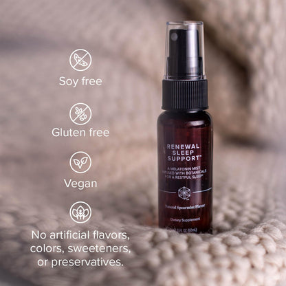 Isagenix Renewal Sleep Support™ — Fast-Acting Melatonin Sleep Spray | Spearmint