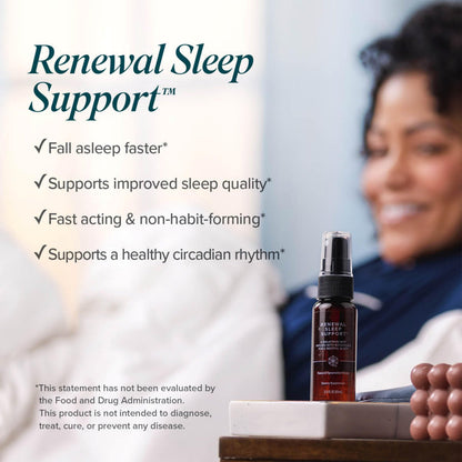 Isagenix Renewal Sleep Support™ — Fast-Acting Melatonin Sleep Spray | Spearmint