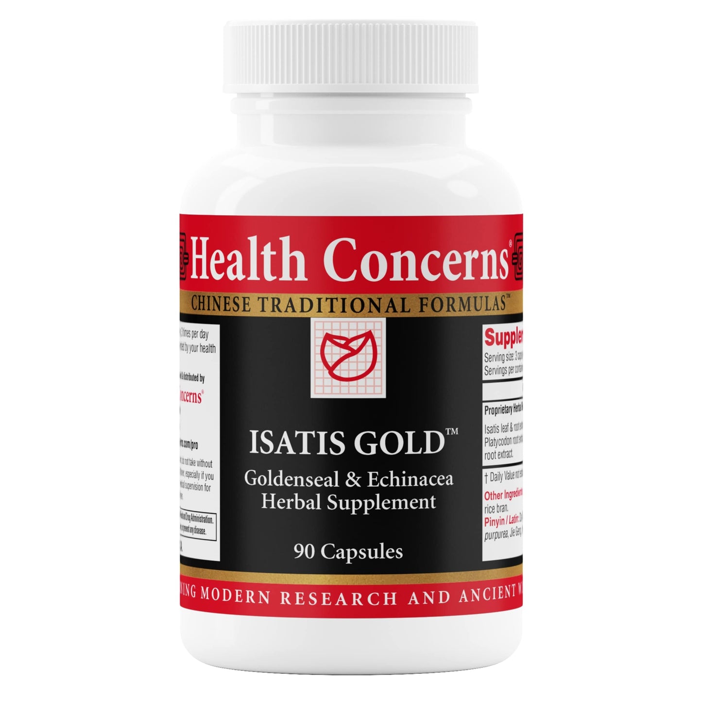 Health Concerns Isatis Gold – Immune Support & Respiratory Tract Supplement (90 Capsules)