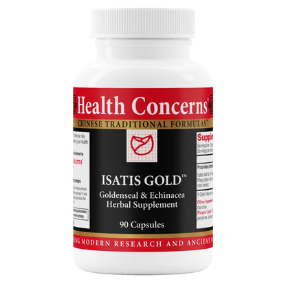 Health Concerns Isatis Gold – Immune Support & Respiratory Tract Supplement (90 Capsules)