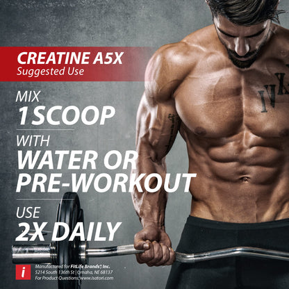 iSatori Creatine A5X – 5-Phase Creatine for Muscle Growth & Recovery