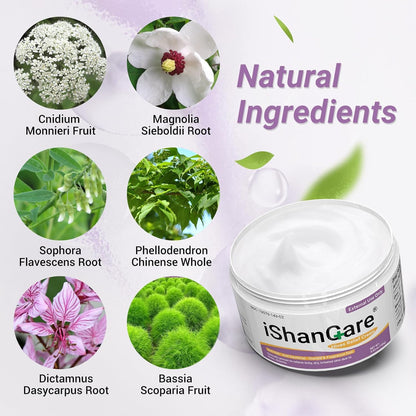 ishancare Urticaria Cream — Fast Acting Relief for Hives & Itchy Skin (3.53 oz)