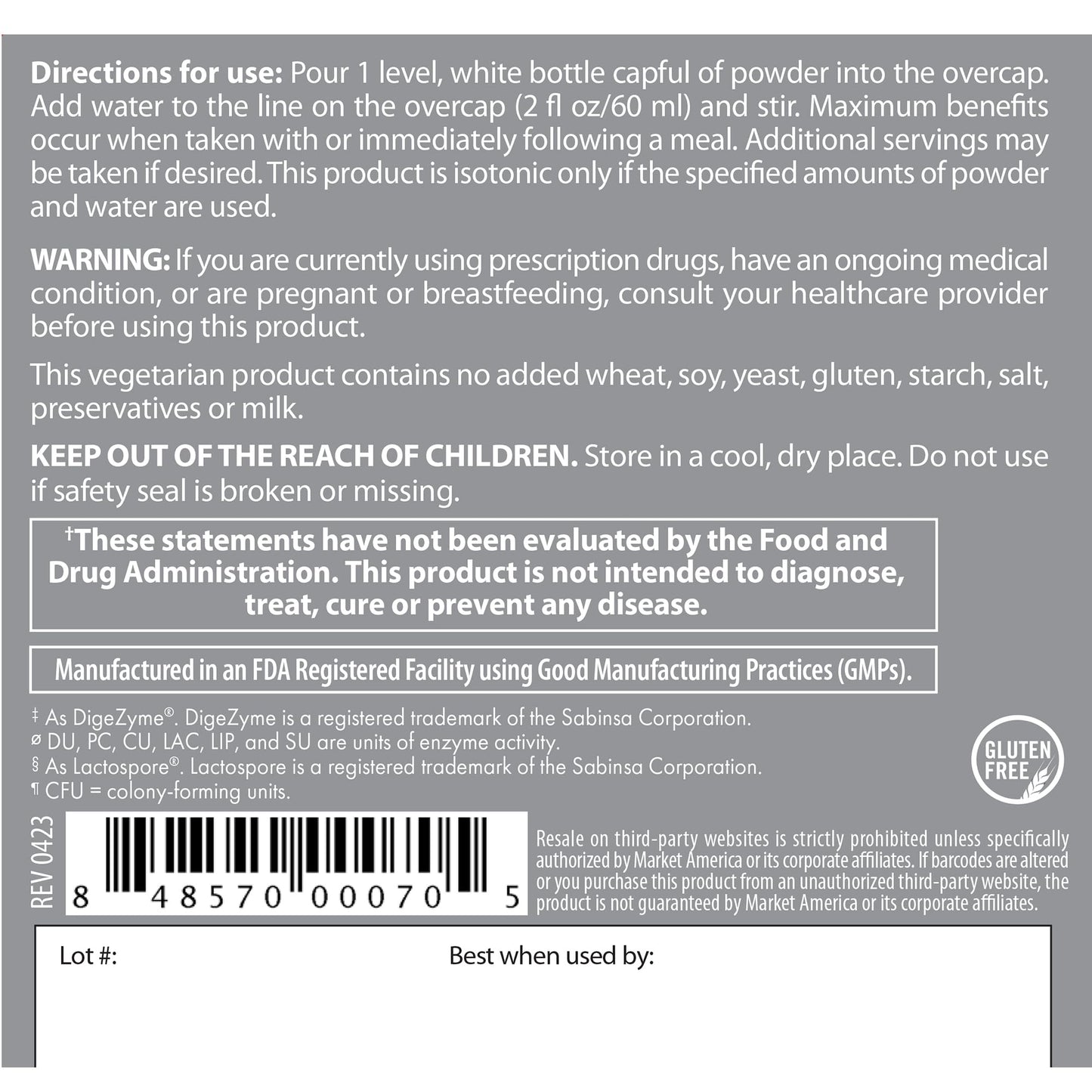 Isotonix® Digestive Enzymes with Probiotics | DigeZyme® Multi-Enzyme Complex & Lactospore® Bacillus Coagulans | Nutrient Absorption, Gut Balance & Digestive Health | Vegan, Gluten-Free | 90 Servings