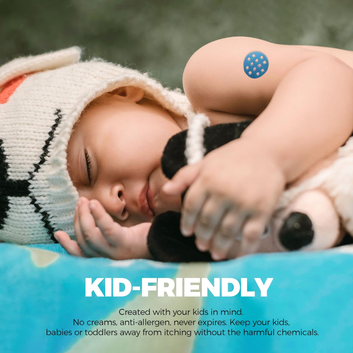 Istpch Itch Relief Patches – 27 Patches, Waterproof & Kid-Friendly