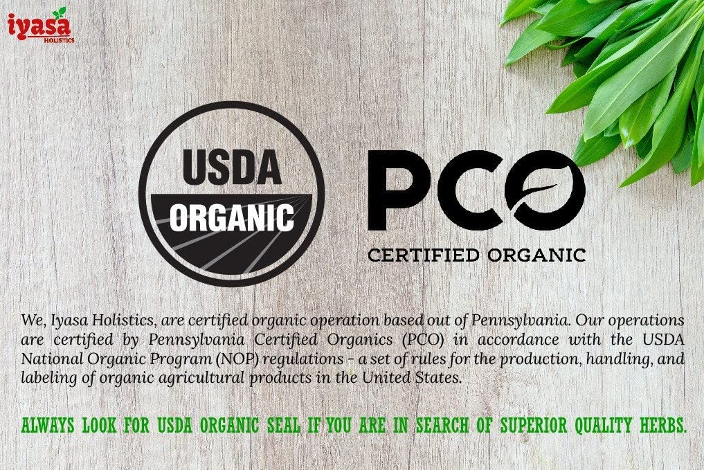Iyasa Organic Chamomile Powder – Food Grade, 8 oz (223 g)