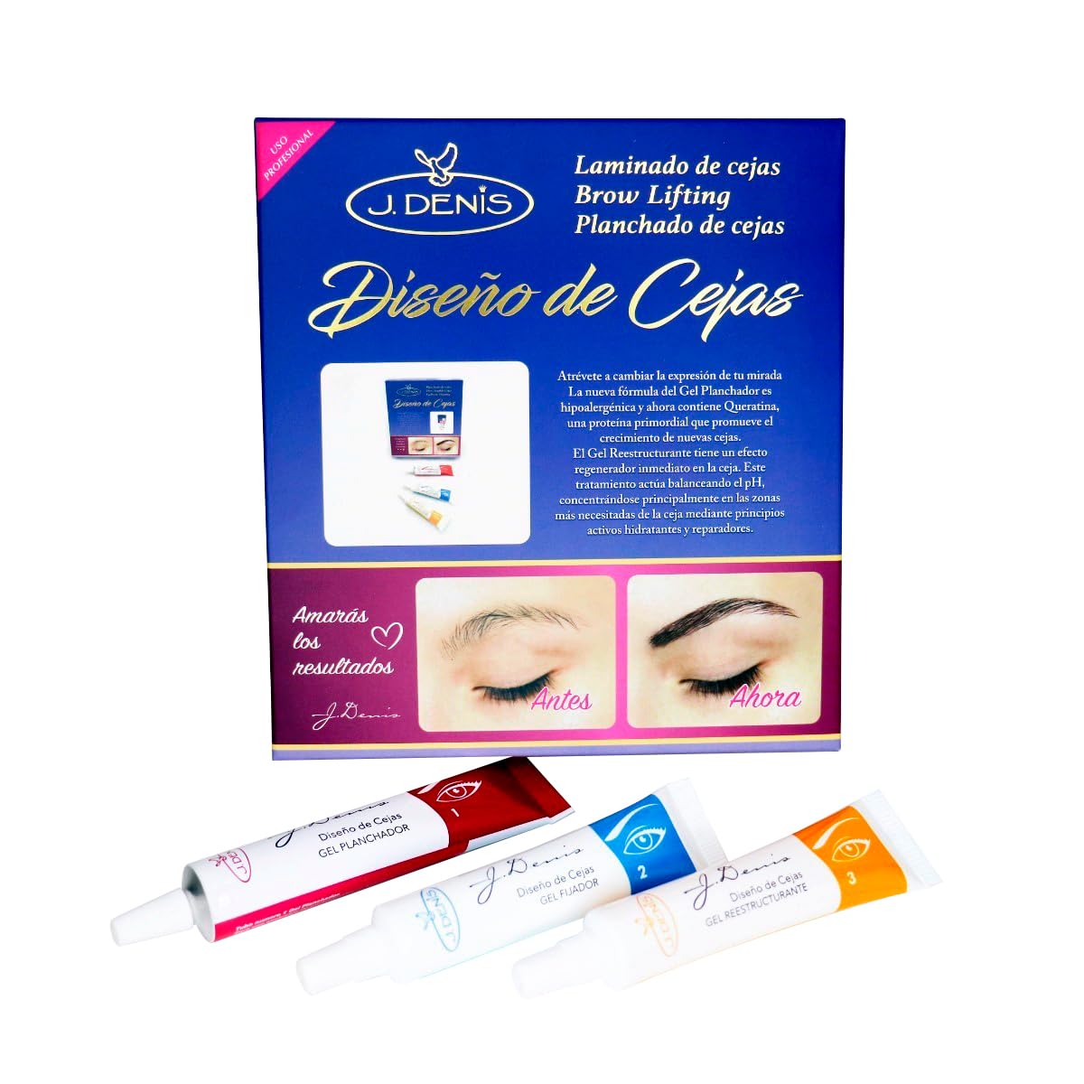 J. Denis Eyebrow Design Kit – Precision Brow Grooming & Shaping
