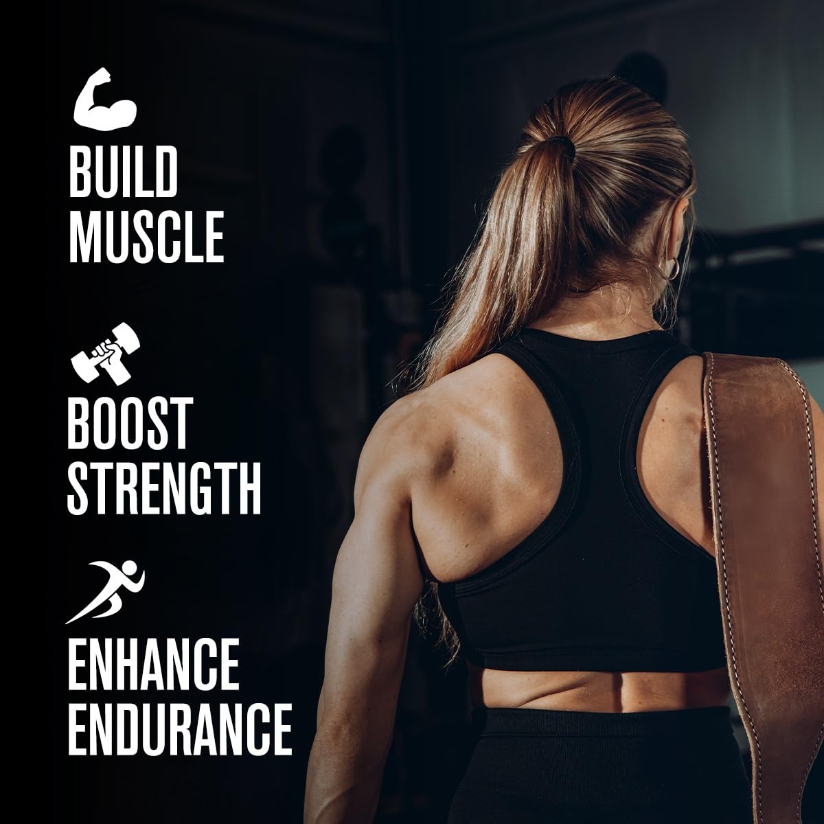 Jacked Factory Creatine + Taurine - Creatine Monohydrate 5000mg with Taurine 2000mg for Increased Muscle Strength & Cellular Hydration - 60 Servings, Unflavored