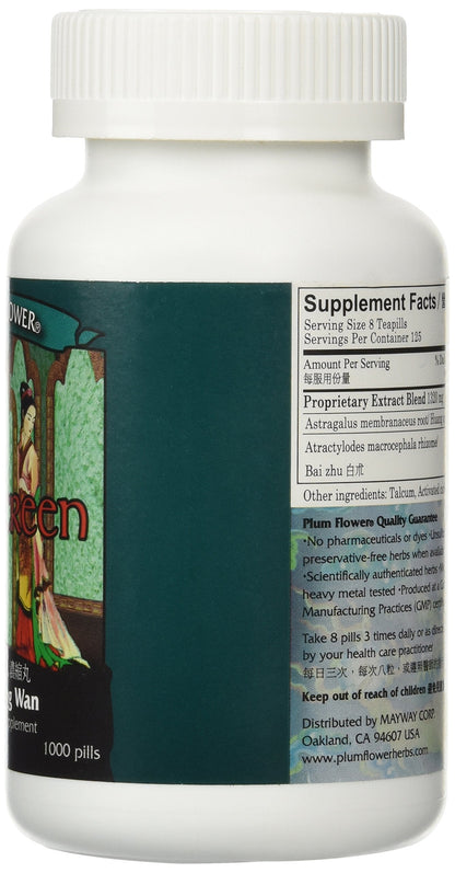 Jade Screen Teapills Economy Size - Yu Ping Feng Wan (1000 Pills)