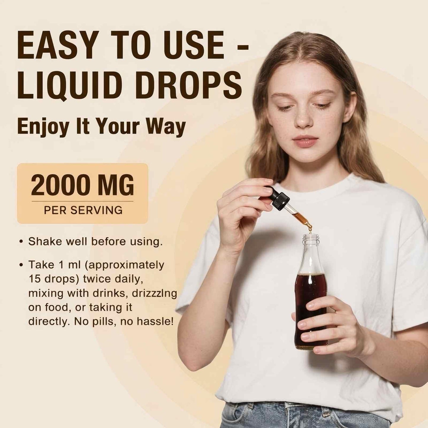 Jagielolia Liposomal Glutathione Liquid 2000mg – Antioxidant Drops for Energy