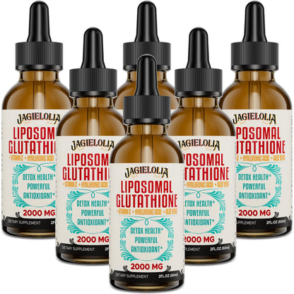 Jagielolia Liposomal Glutathione Liquid 2000MG – Antioxidant Detox & Energy Support