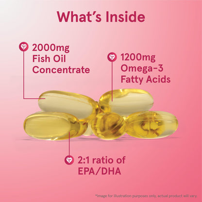 Jarrow Formulas EPA-DHA Balance, 1,200 mg Omega-3, 240 Softgels | Brain & Joint Support