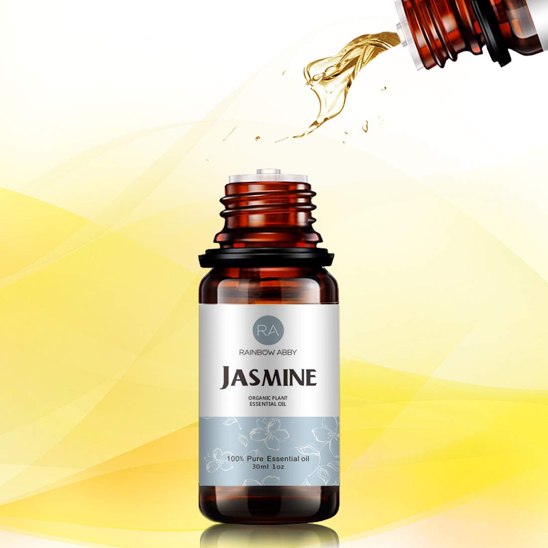 Jasmine Essential Oil (30ml) – 100% Pure, Natural & Organic for Diffuser, Massage, Skin Care