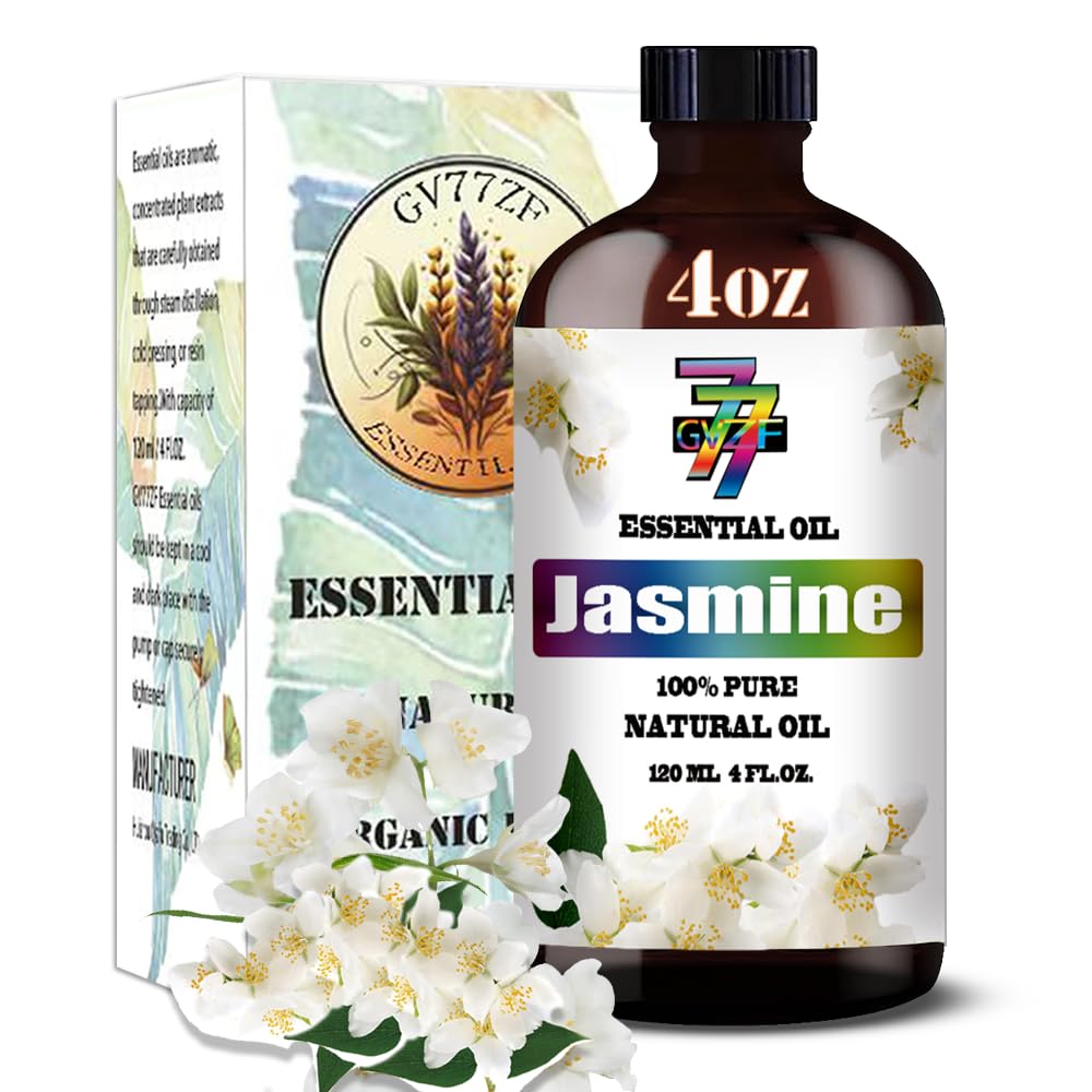 Jasmine Essential Oil 4 oz (120 ml) – Aromatherapy & DIY Fragrances
