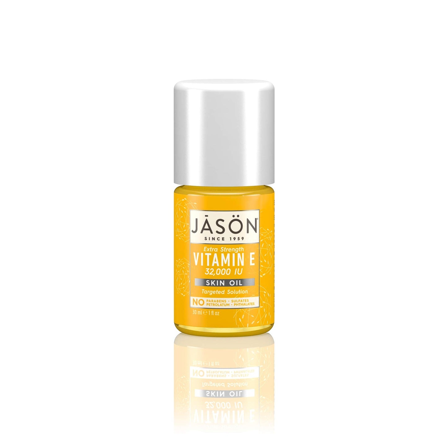 JASON Vitamin E 32,000 IU Extra Strength Skin Oil – Targeted Solution, 1.1 oz Bottle (Pack of 2)