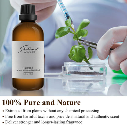 JCLOUD Jasmine Essential Oil for Scent Air Machine | Hotel-Grade Diffuser Oil, 100mL