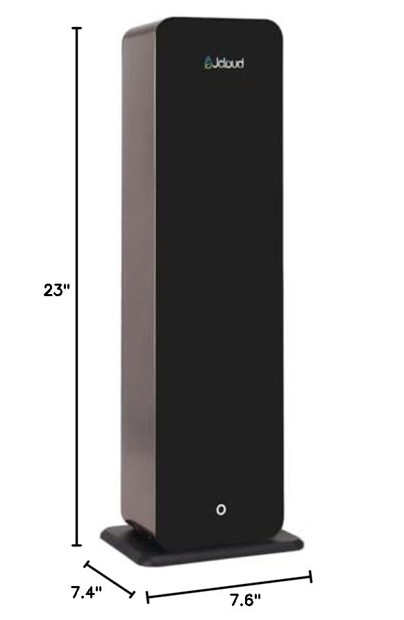 JCLOUD Upgrade Floor-Standing Scent Air Machine | 5000 Sq Ft Waterless Diffuser with Bluetooth App