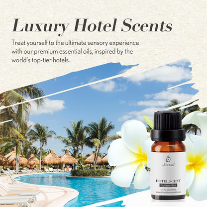 JCLOUD Modern Glamour Essential Oil – W Hotel Inspired Rose & Cedarwood Diffuser Oil, 10mL