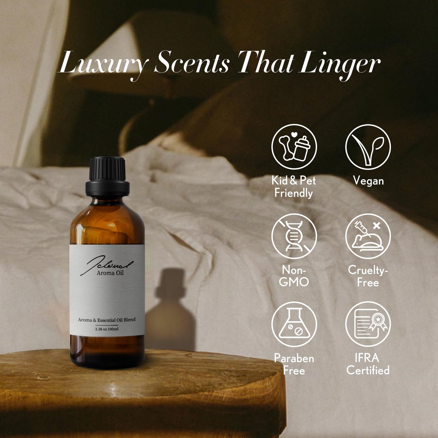 JCLOUD Paradise Essential Oil for Diffuser – Luxury Hotel Scent