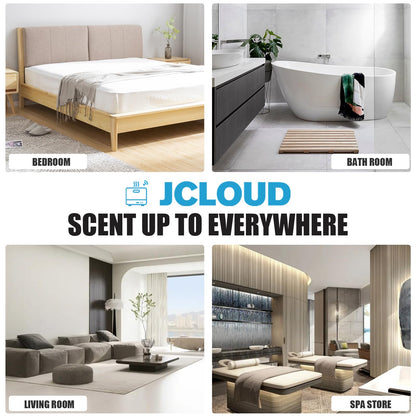 JCLOUD Smart Scent Air Machine for Home & Hotel – Cold Air Technology Diffuser 850ML (Covers Up To 4500 sq ft)