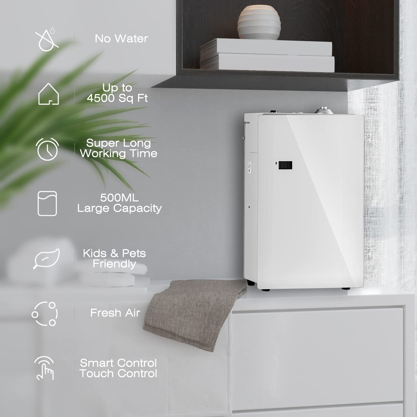 JCLOUD Smart Scent Air Machine Pro – Cold Air Diffuser 500ml