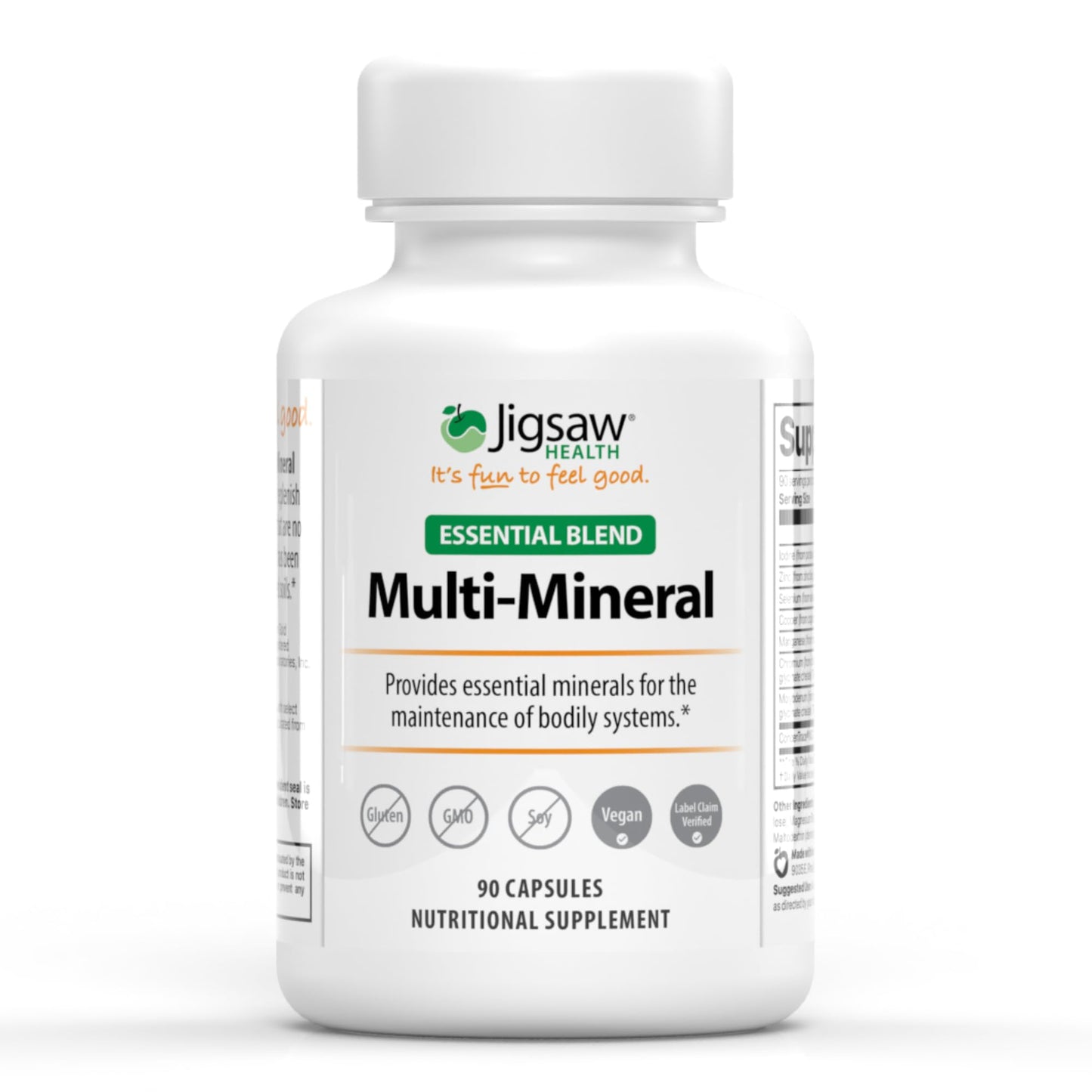 Jigsaw Health Multi-Mineral Essential Blend – 90 Capsules | 90 Servings