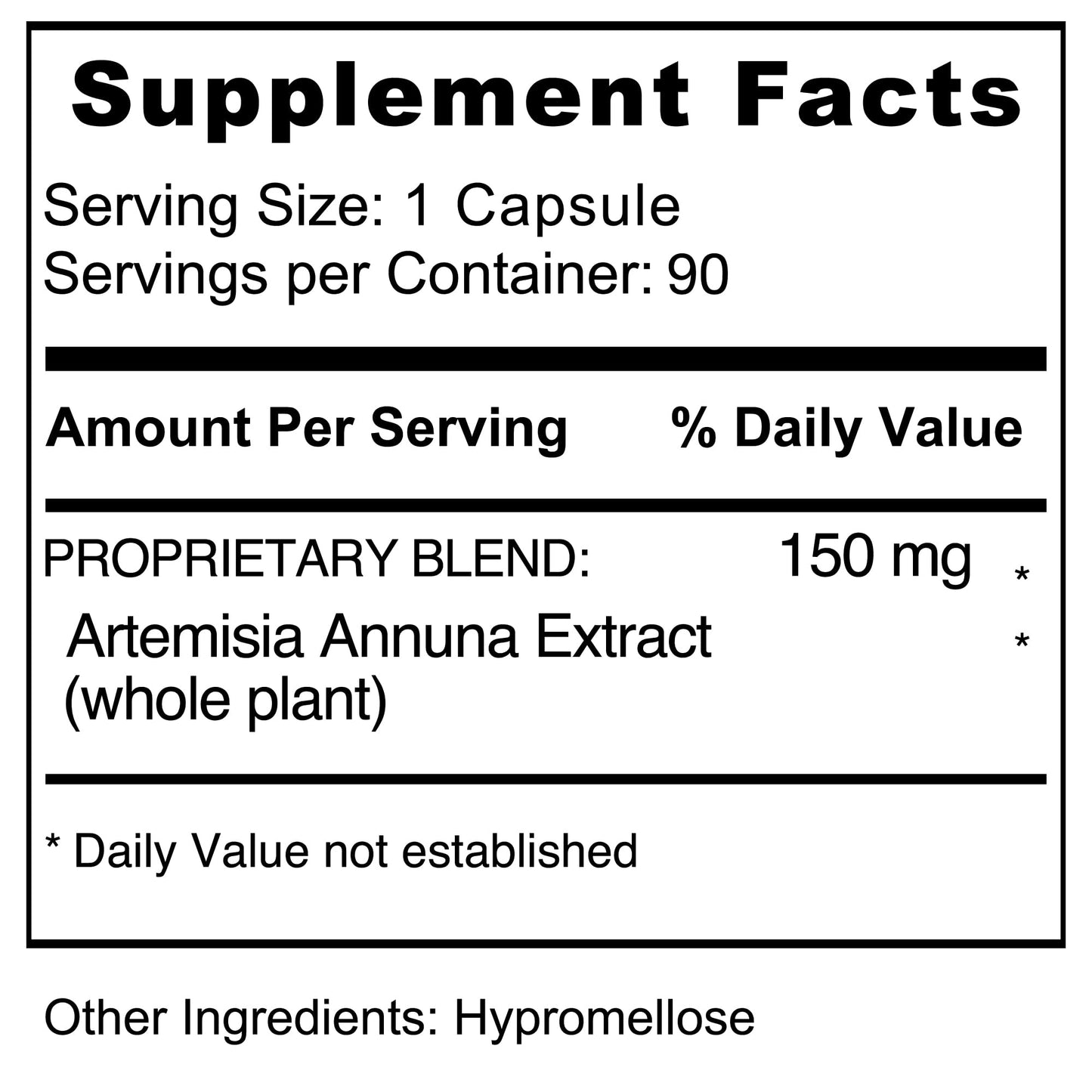 Jiva Botanicals Artemisia Annua Wormwood Capsules – Immune & Liver Health – USA Made (90 Capsules)