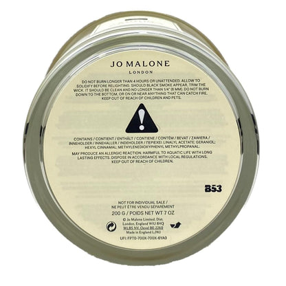 Jo Malone London English Pear & Freesia Scented Candle Bougie Parfumee – 200 g / 7 oz