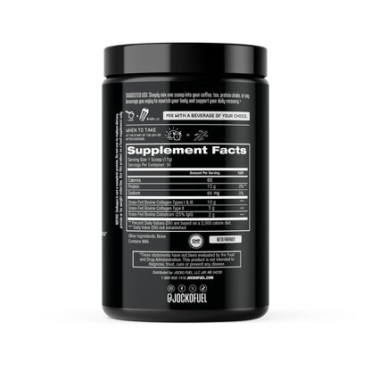 Jocko Fuel Collagen Powder with Colostrum – 15g Collagen + 2g Colostrum | Gut, Joint & Immune Support (30 Servings)