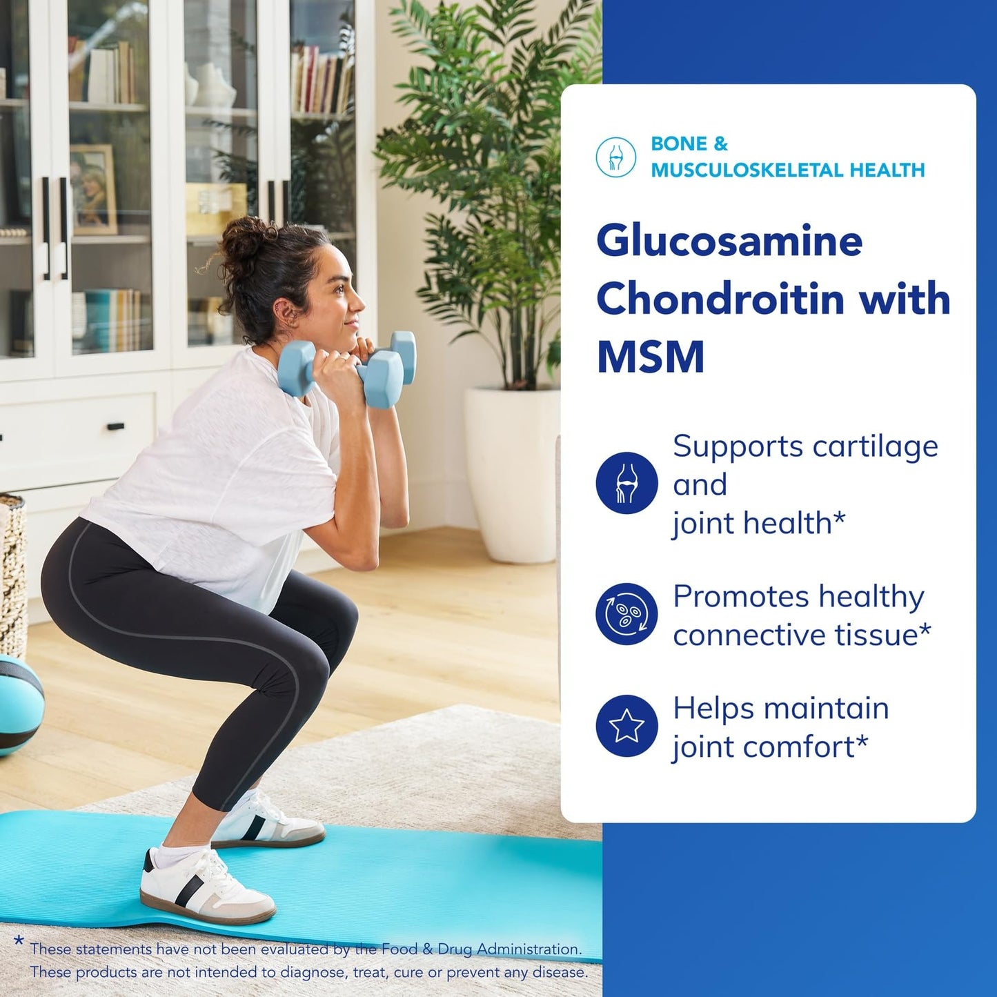 Pure Encapsulations Glucosamine Chondroitin with MSM – Joint Health Support, Gluten-Free & Non-GMO – 120 Capsules