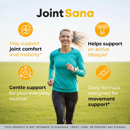 (5 Pack) Joint Sana Capsules – Official JointSana Supplement, 300 Capsules