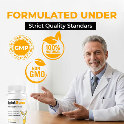 (5 Pack) Joint Sana Capsules – Official JointSana Supplement, 300 Capsules