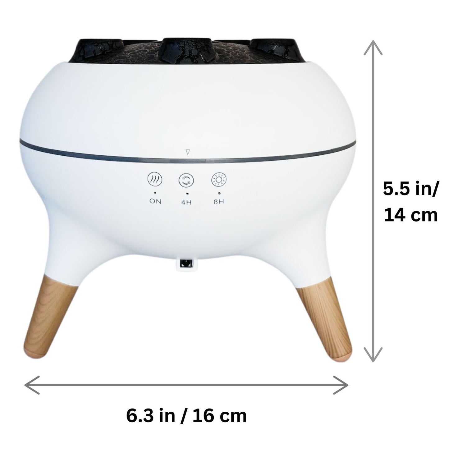 Essential Oil Diffuser by JOYFULNEST CO. – Dancing Jellyfish, 7 LED Lights, Remote & Auto-Off