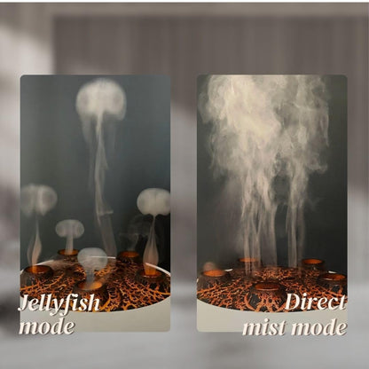 Essential Oil Diffuser by JOYFULNEST CO. – Dancing Jellyfish, 7 LED Lights, Remote & Auto-Off
