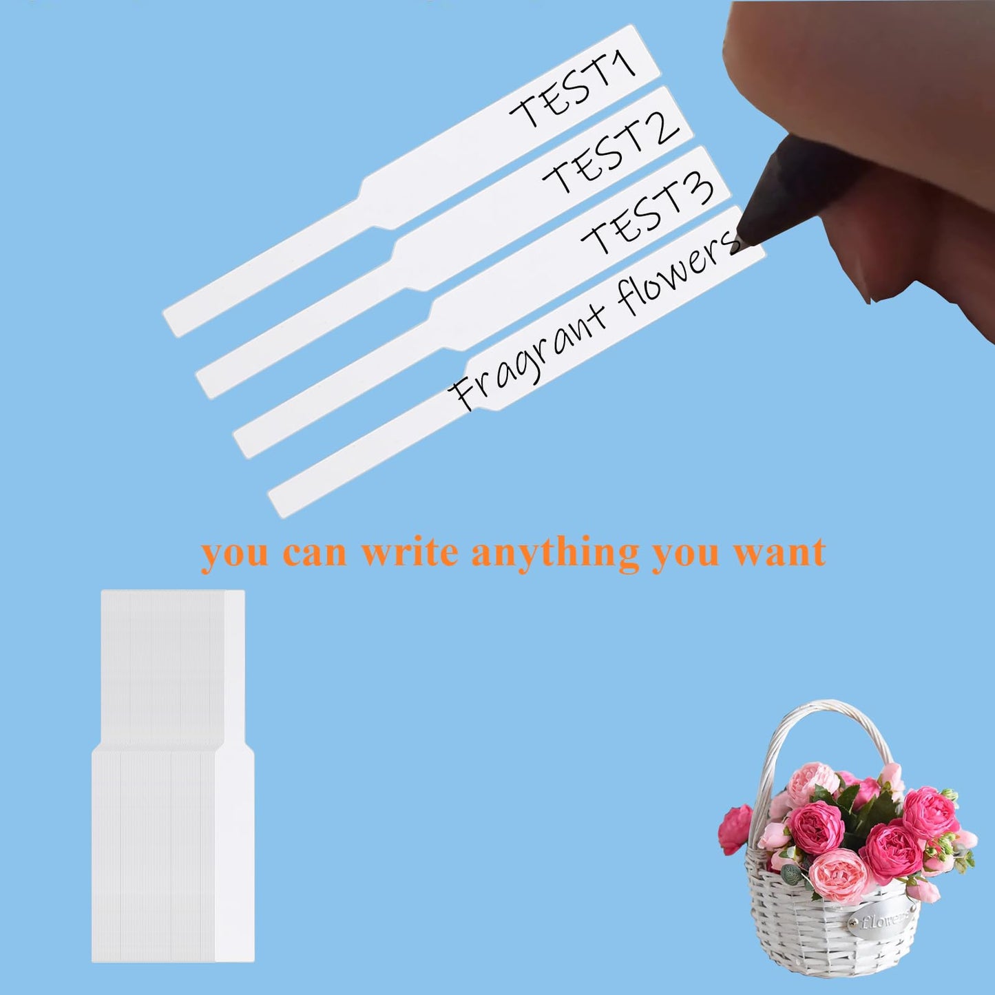 Joysorn 2200 Pieces Perfume Test Strips – White Paper Fragrance Blotters for Testing
