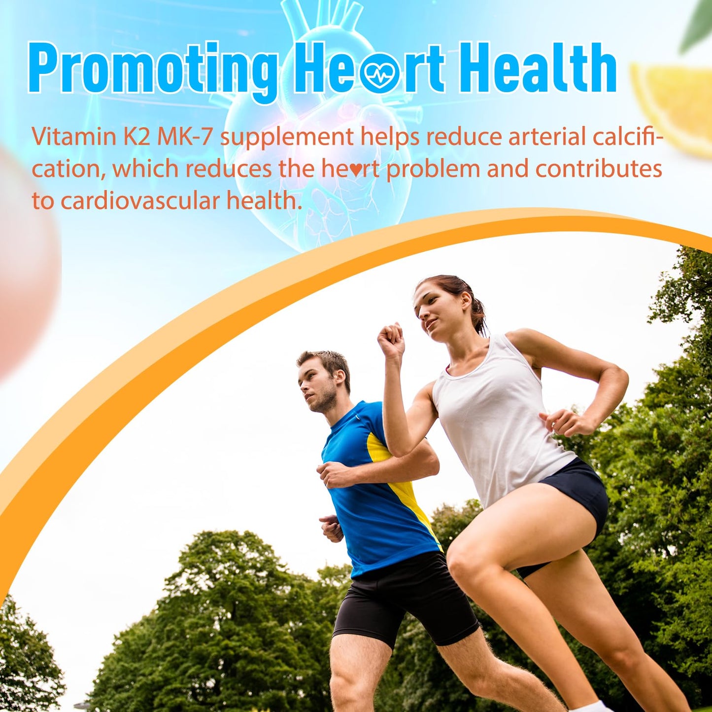 Joywiit Vitamin K2 MK-7 Gummies 100mcg – Extra Strength, Vegan