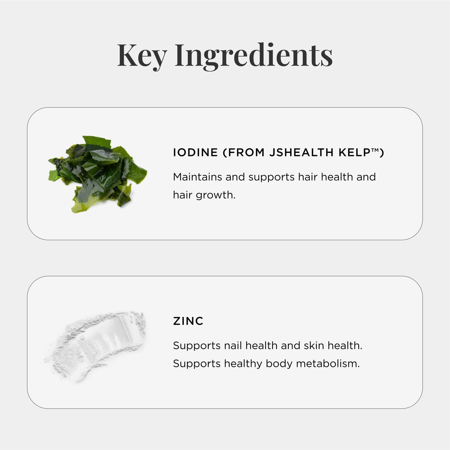 JSHealth Vitamins Hair & Energy Formula – Hair & Scalp Support (30 Capsules)