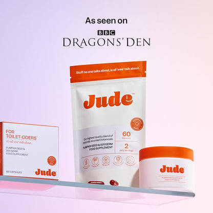 Jude Bladder Control Tablets – Daily Urinary Support, 180 Capsules