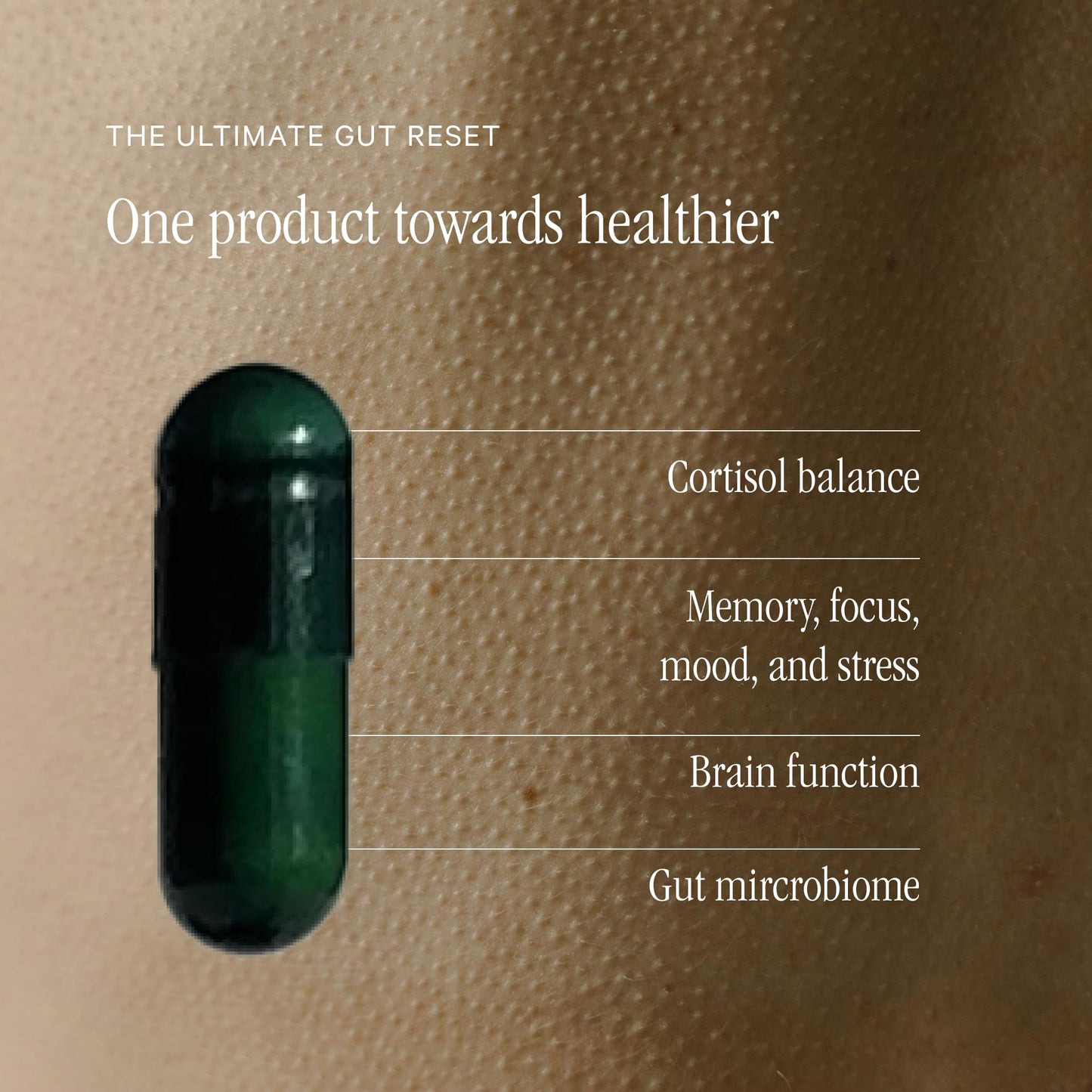 Juna Gut Therapy | Advanced Brain & Gut Health - 80 Caps