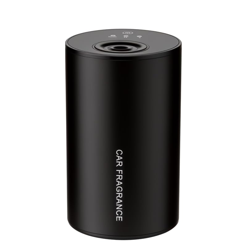 JustBloom Essential Waterless Car Diffuser — Wireless, Quiet, Long Battery