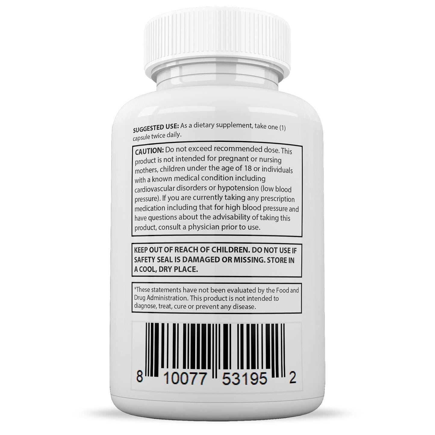 Justified Laboratories 2 Pack Blood Balance Advanced Formula 620MG - 120 Capsules